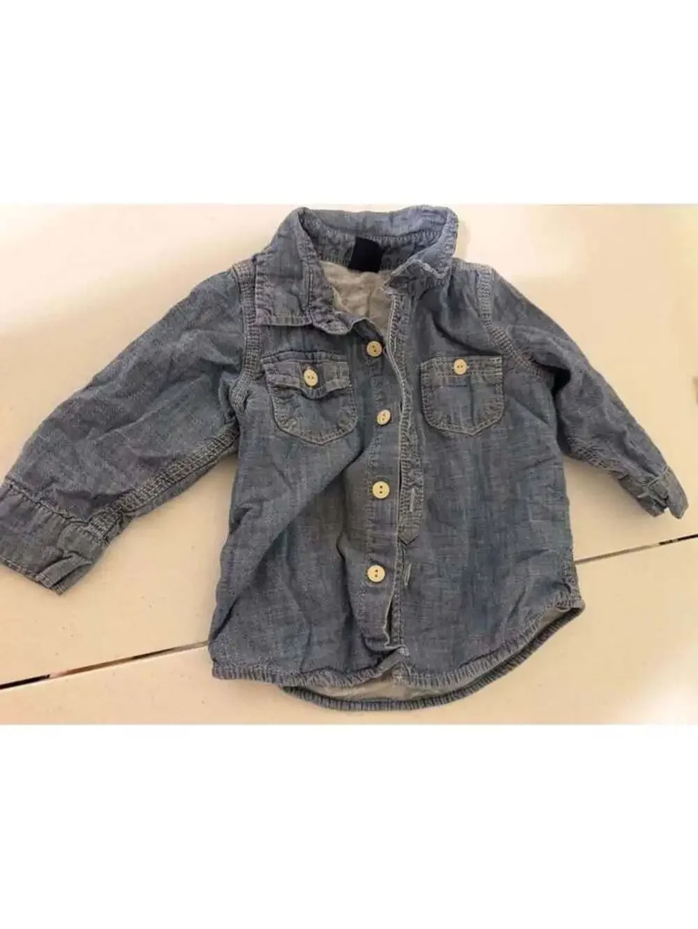 Just One You by Carter's 18M Blue Shirt and Grey Pants Set